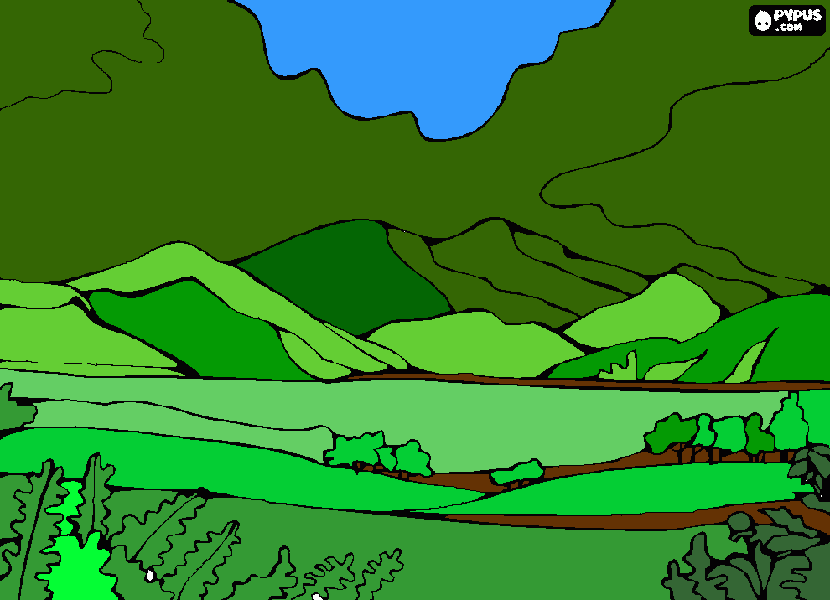 fondo para caballos para colorear