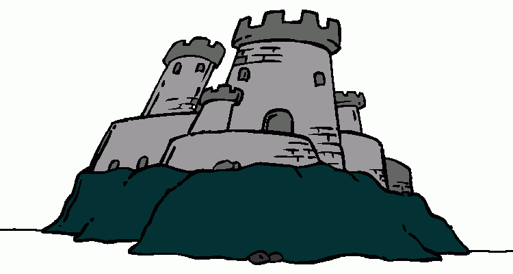 fortaleza para colorear