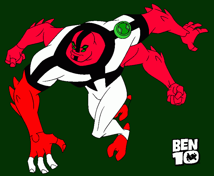 four arms para colorear