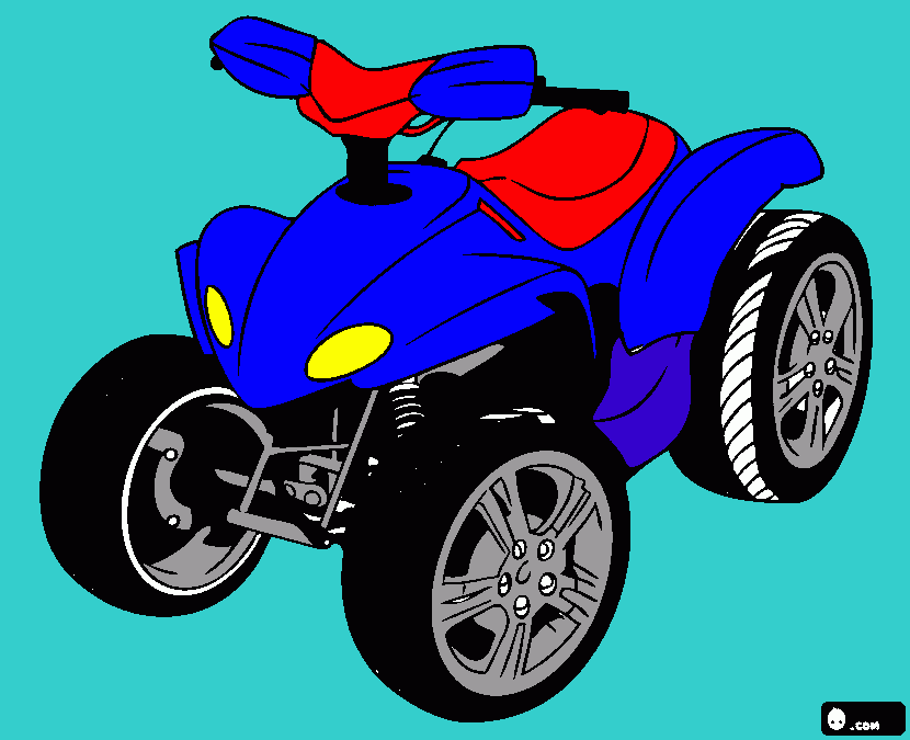 fourtrak para colorear