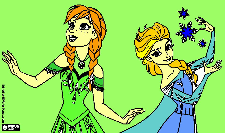 fouzen para colorear