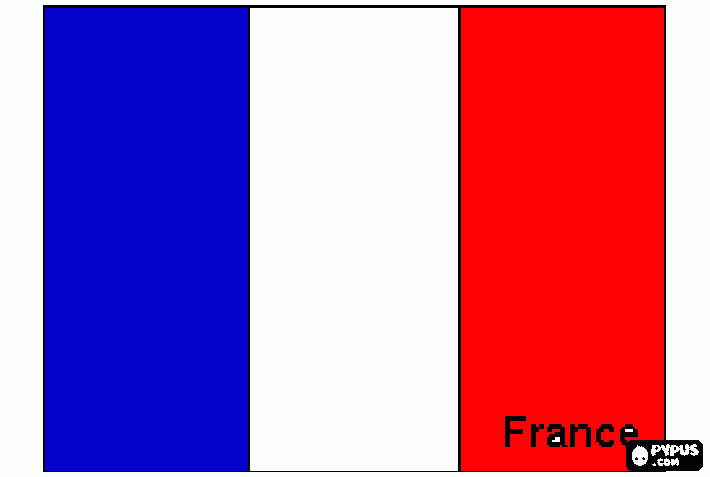 france para colorear
