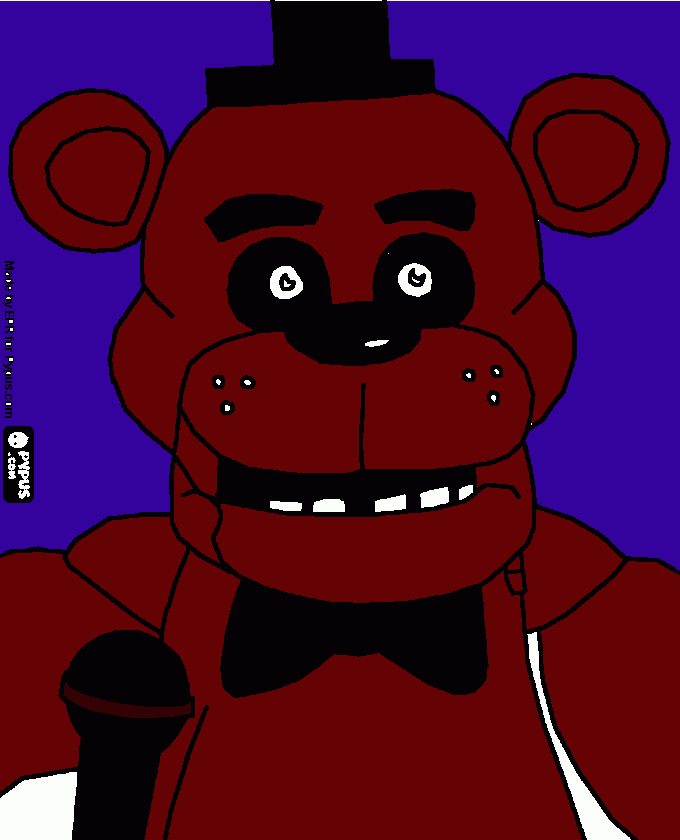 fredddy para colorear