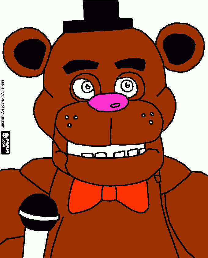 freddis para colorear