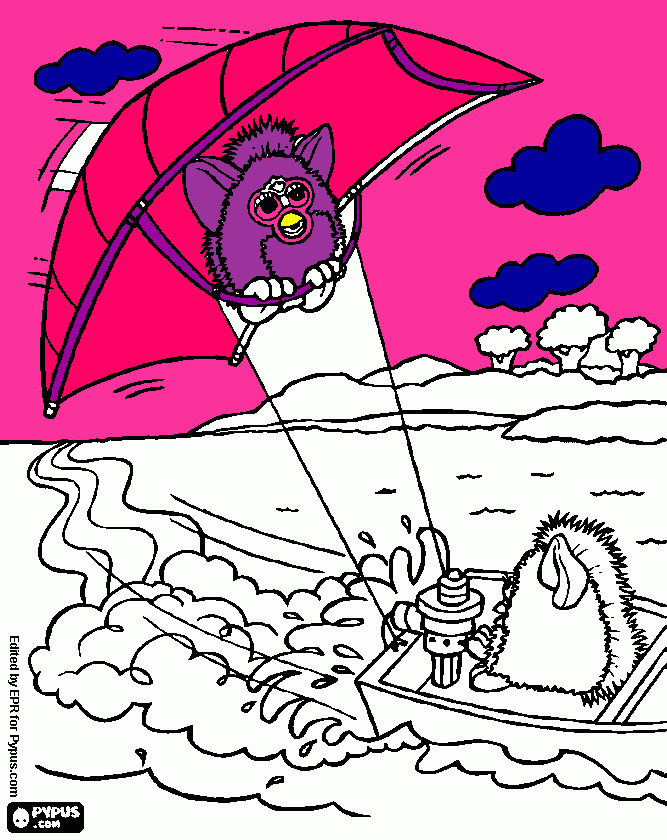 furbi para colorear