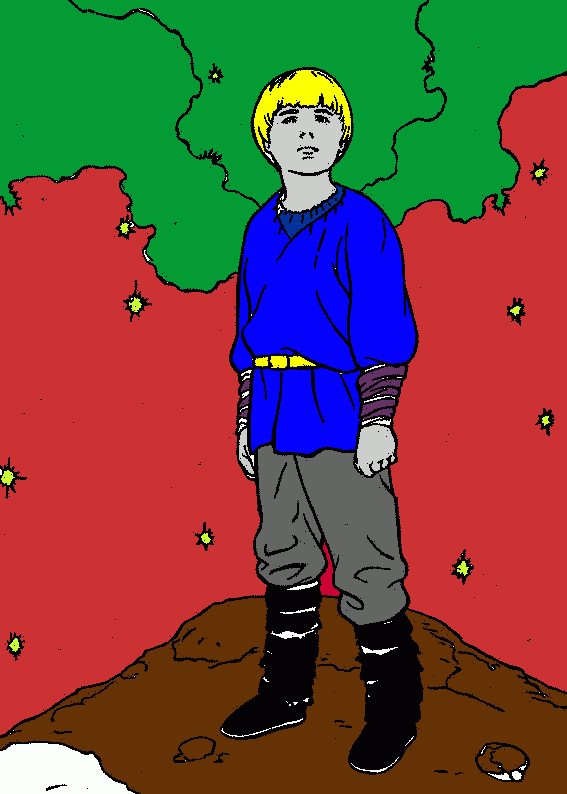 galaxia para colorear