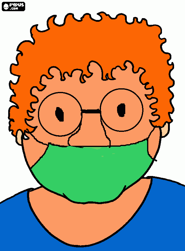 gallego para colorear