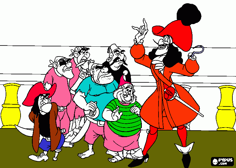 GARFIO Y SUS AMIGOS para colorear