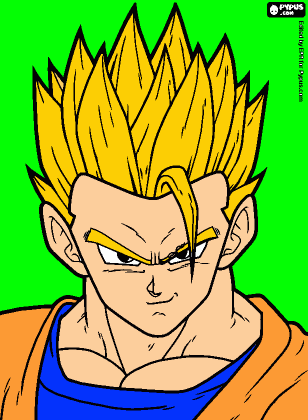 ghoan para colorear