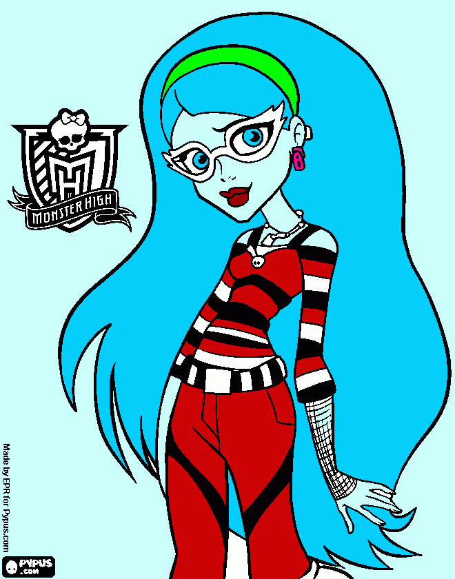 ghoulia                         para Lara menendez menendez  para colorear