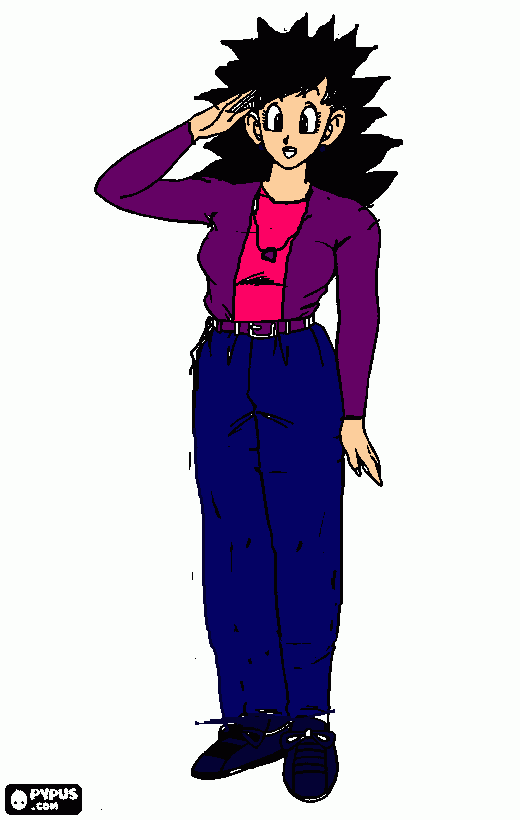 gine para colorear
