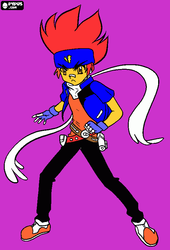 ginga hagane para colorear
