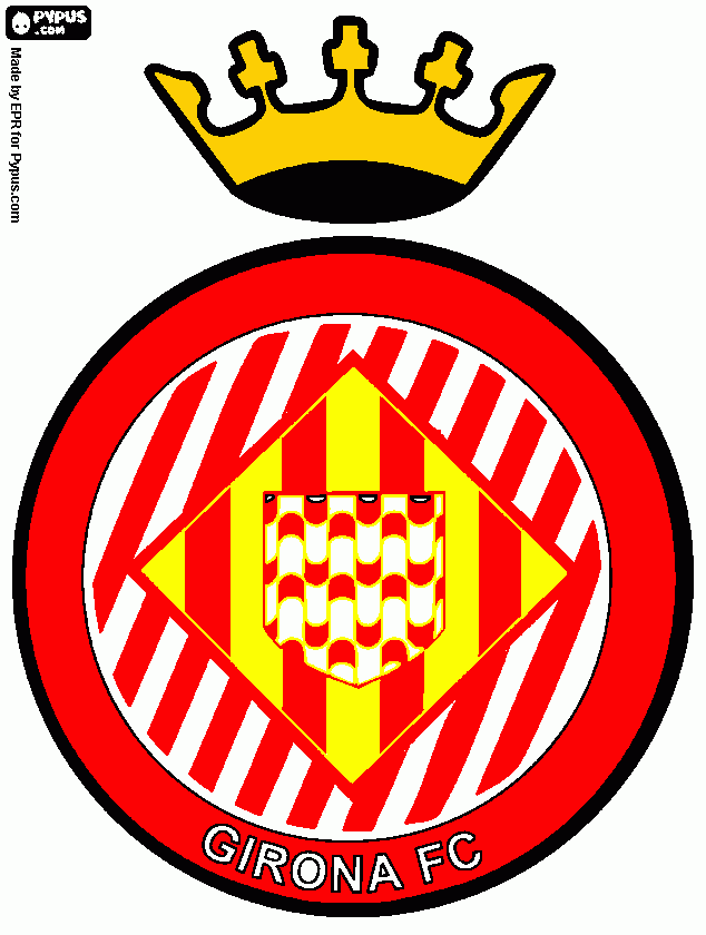girona para colorear