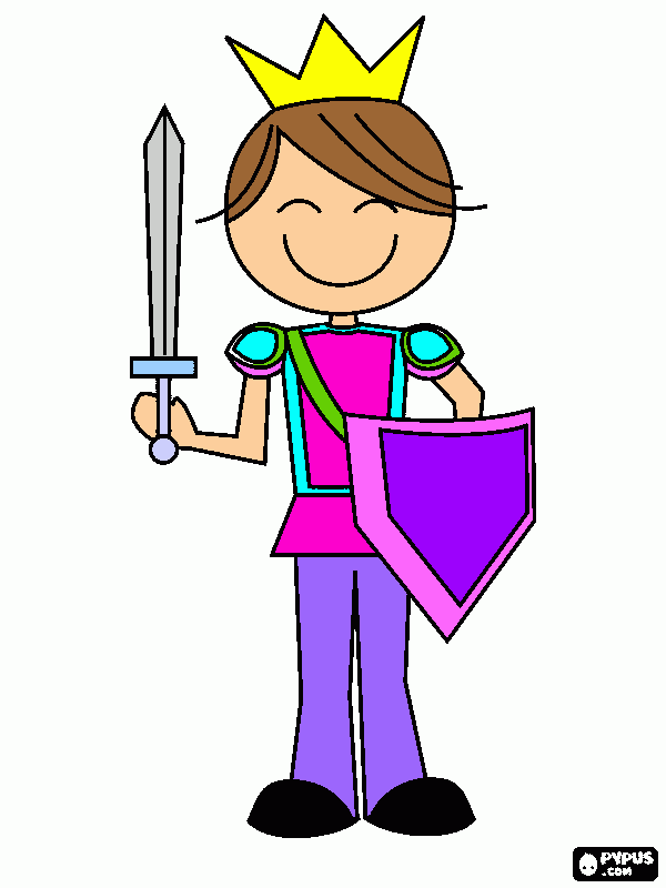 gladiadora para colorear