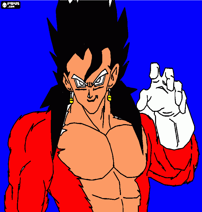 GOCU  SAYAN   CUATRO para colorear