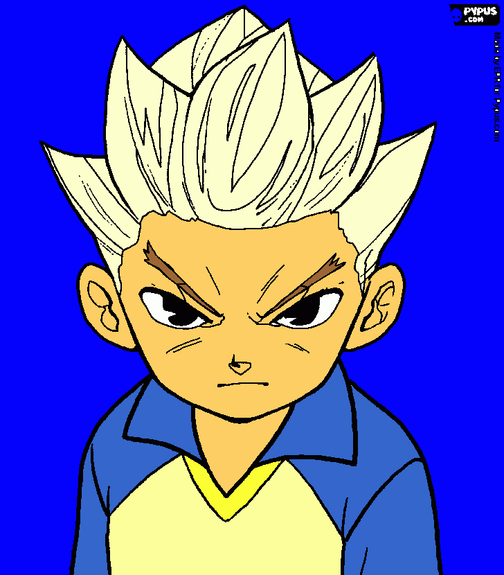 goenji susha para colorear