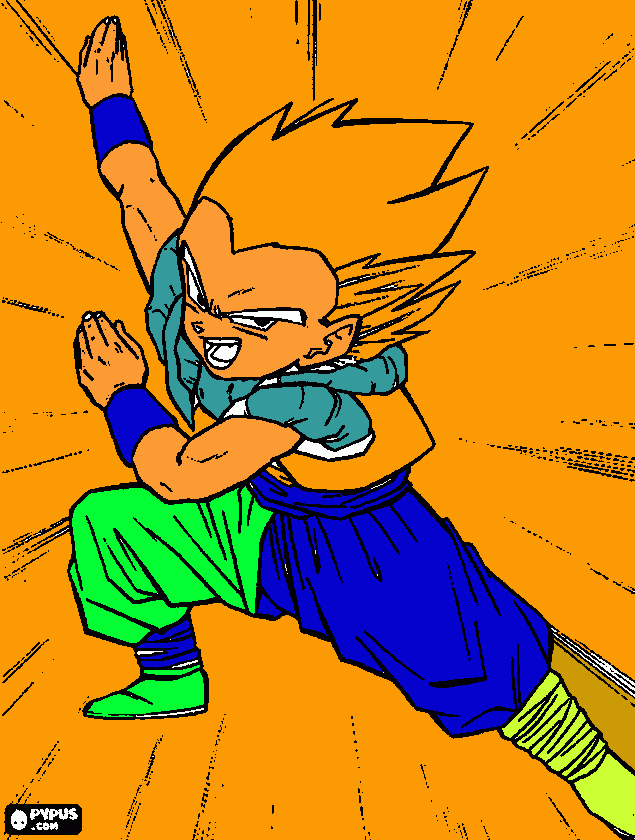 gohsn para colorear