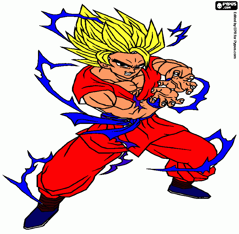 goku fase 7 para colorear, goku fase 7 para imprimir goku fase 7 para colorear, goku fase 7 para imprimir
