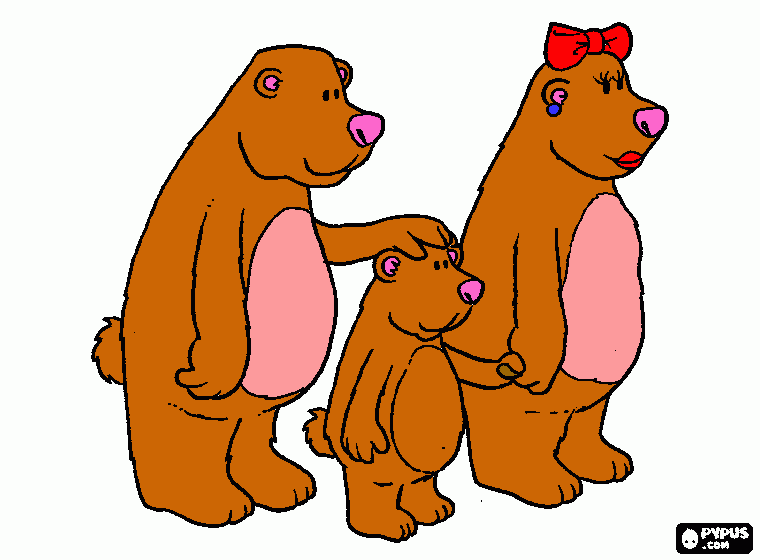 Goldilocks para colorear