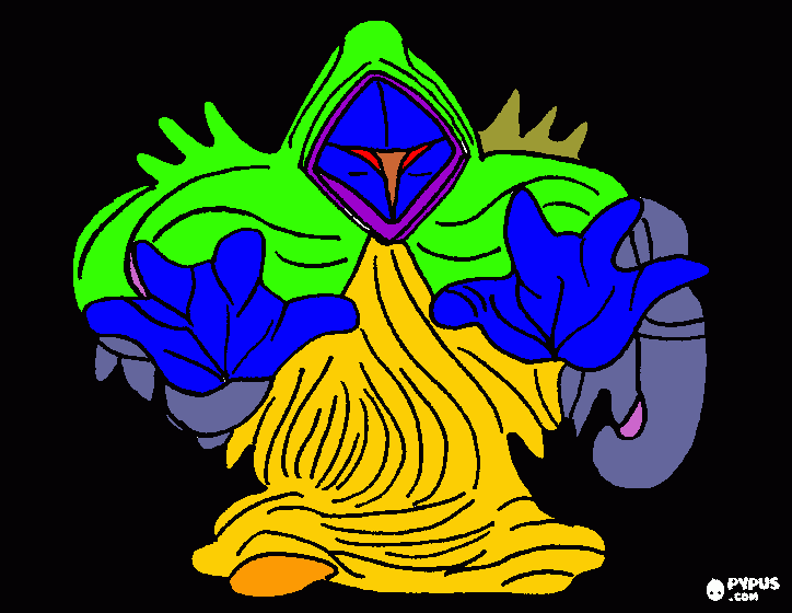 gormiti marti para colorear
