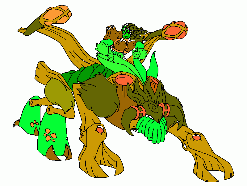 gormiti  troncalion para colorear