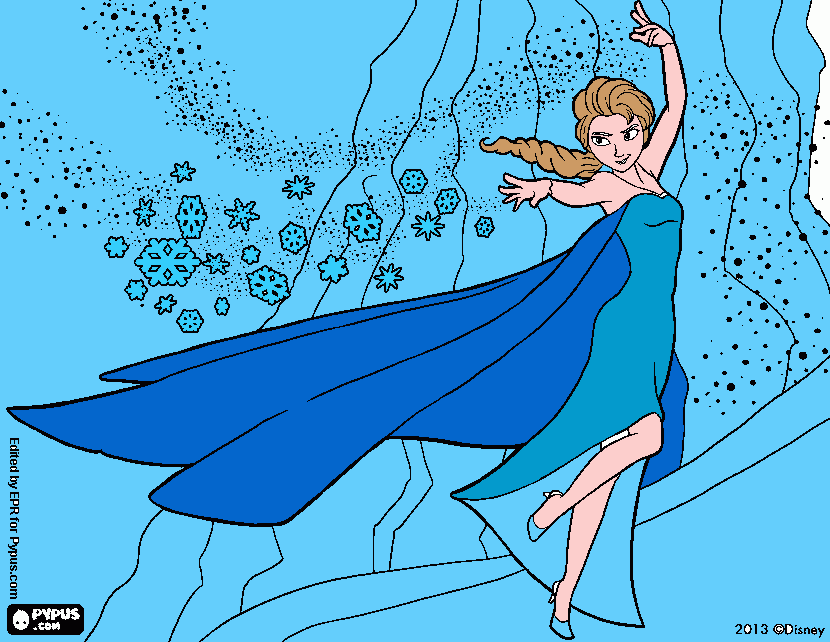 gran  fantasia para colorear