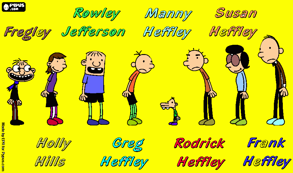 greg para colorear