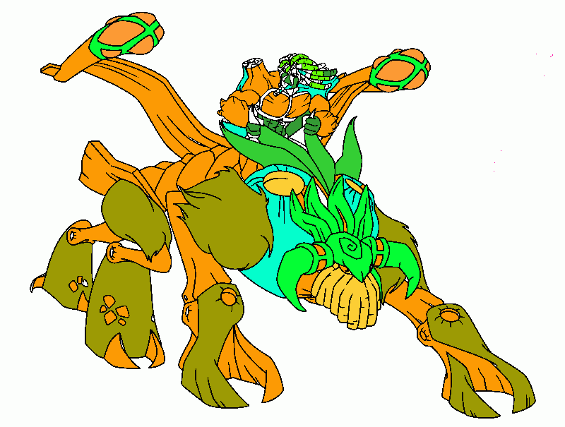 guardian del bosque para colorear