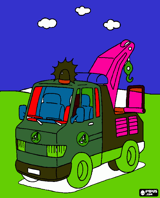 guinche para colorear