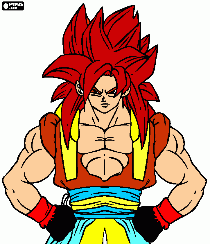 guku face 4 argentino para colorear