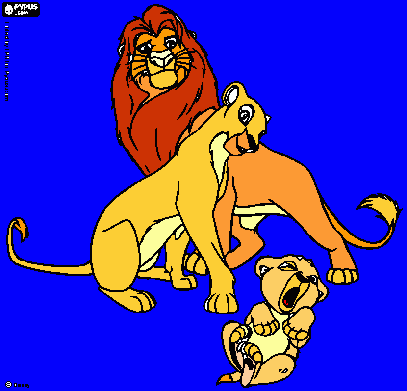 hakuna matata para colorear