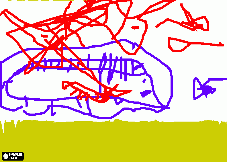 hanster para colorear