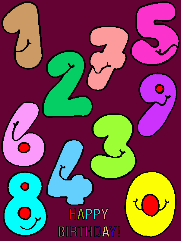 HAPPY BIRTHDAY! para colorear