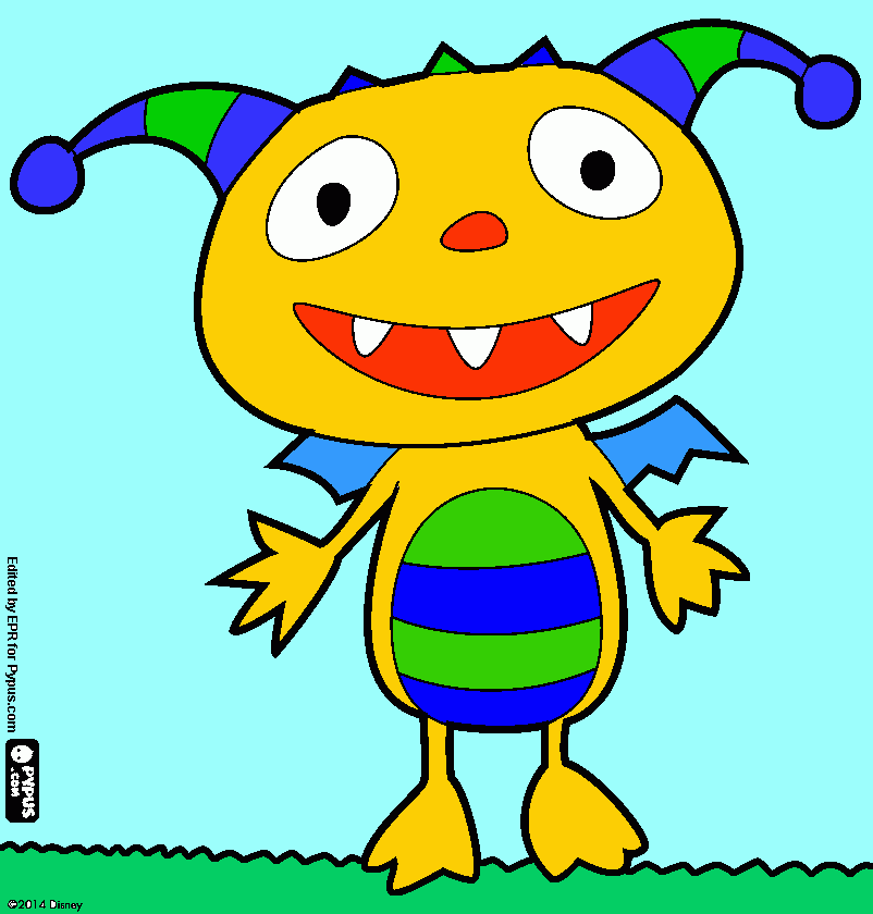 Hecho por mi Hermano para colorear