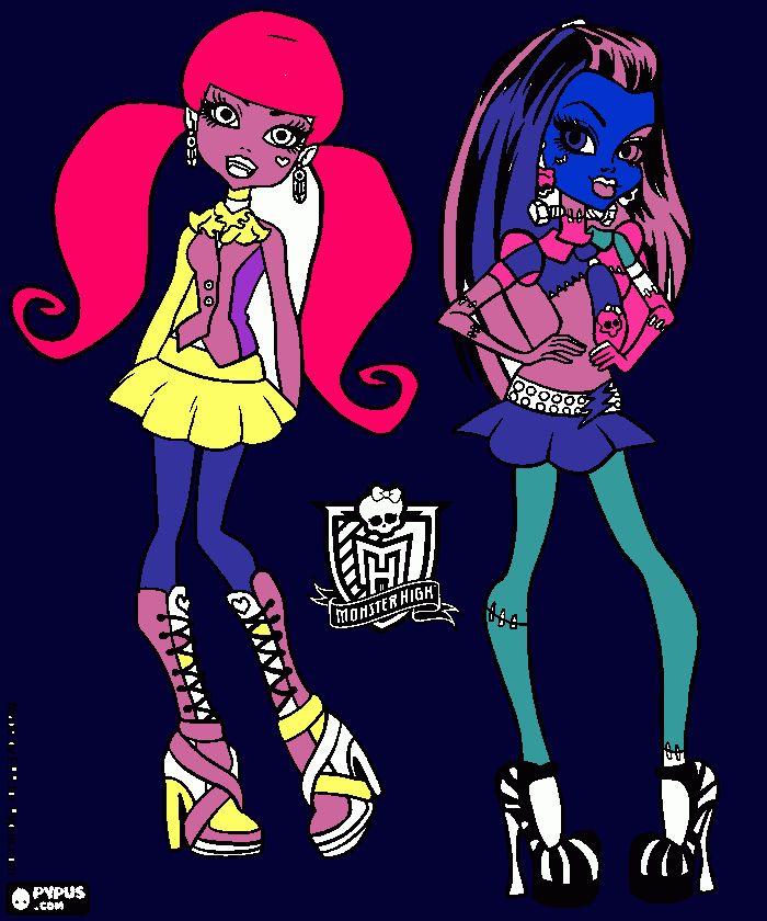hermanas para colorear