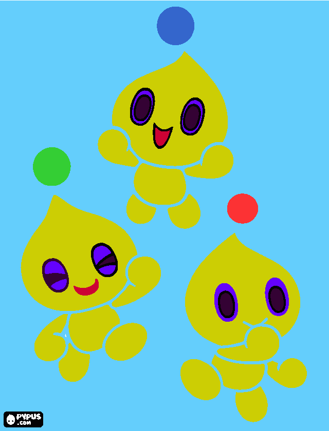 hijos de sonyc para colorear