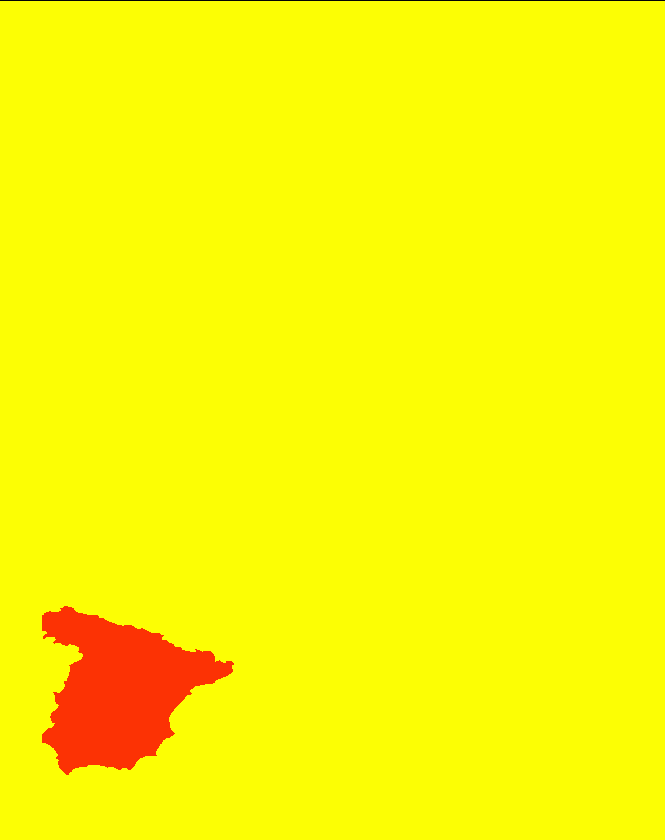 Hola he intentado recrear es el mapa de españa para colorear