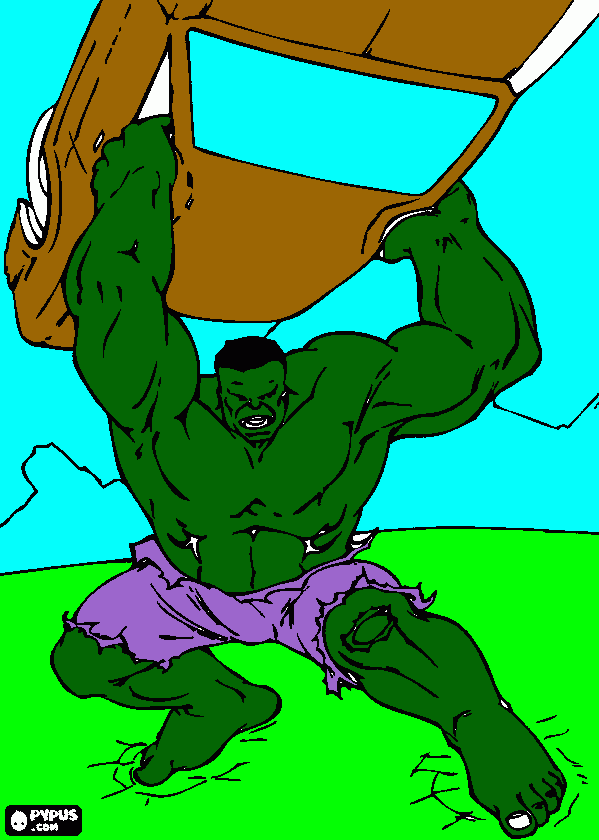 holf para colorear