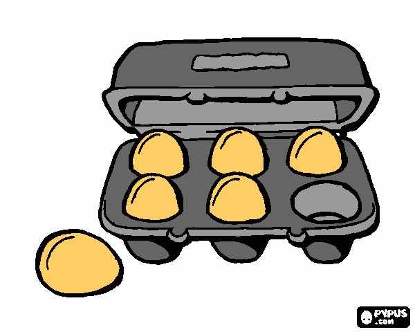 huevos para colorear