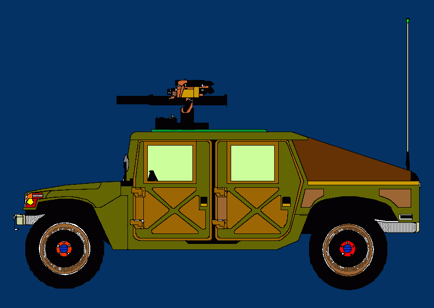 hummer h2 para colorear