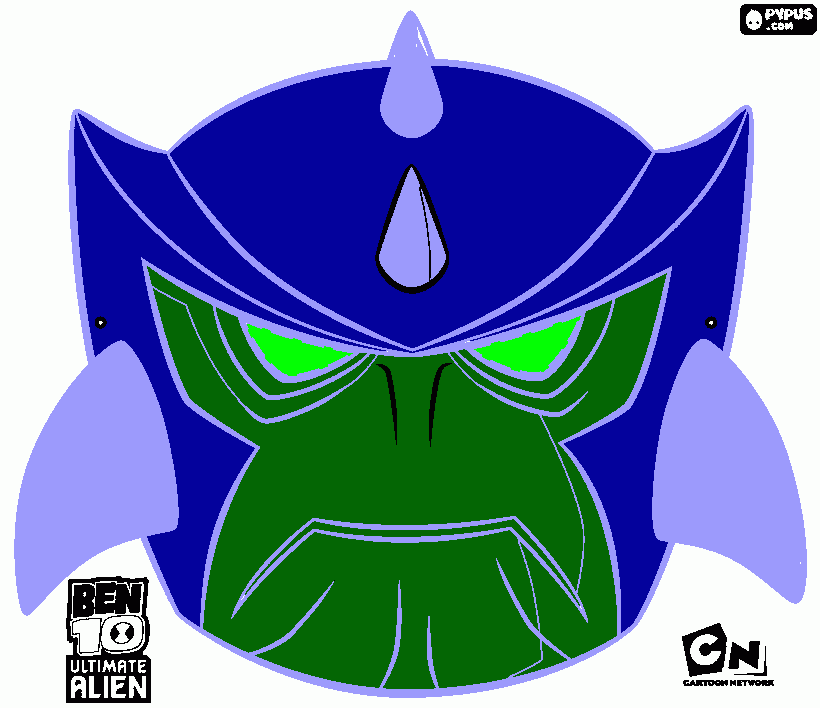 humugo saurio  supremo para colorear
