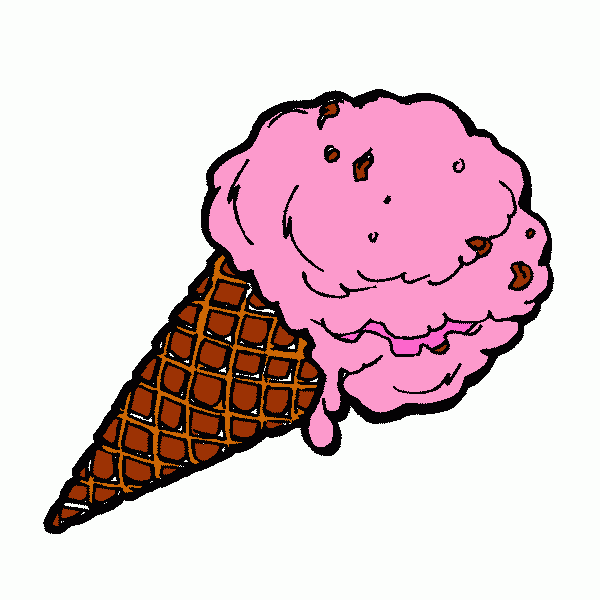 icecream para colorear