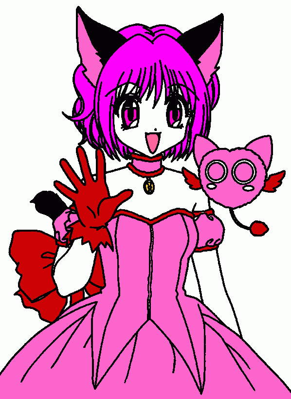 Ichigo Momomiya para colorear