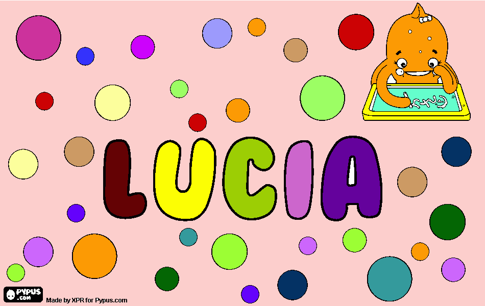 Imbellone para colorear