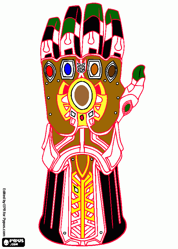 infiniti para colorear