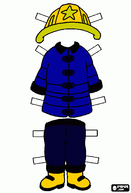 invierno callul para colorear