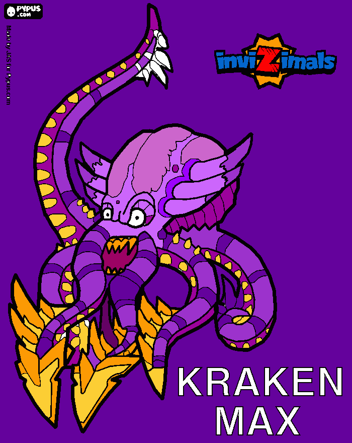 invizimals para colorear