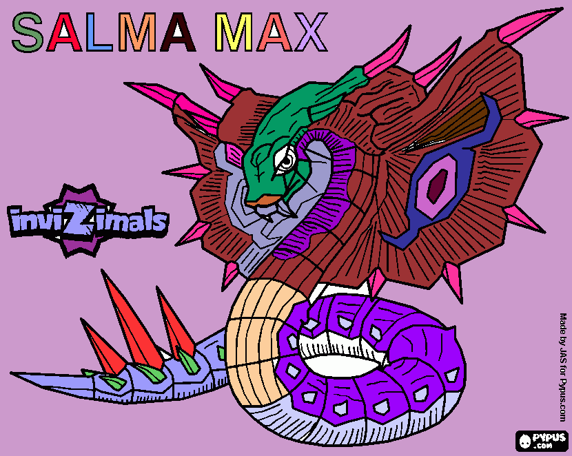 invizimls de SANTI para colorear