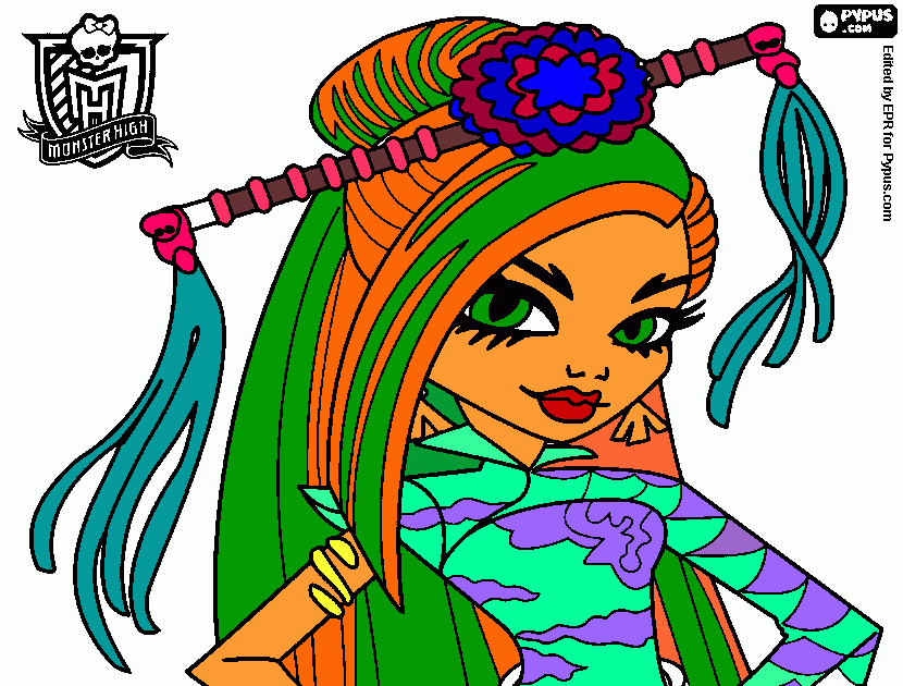 ivanna para colorear