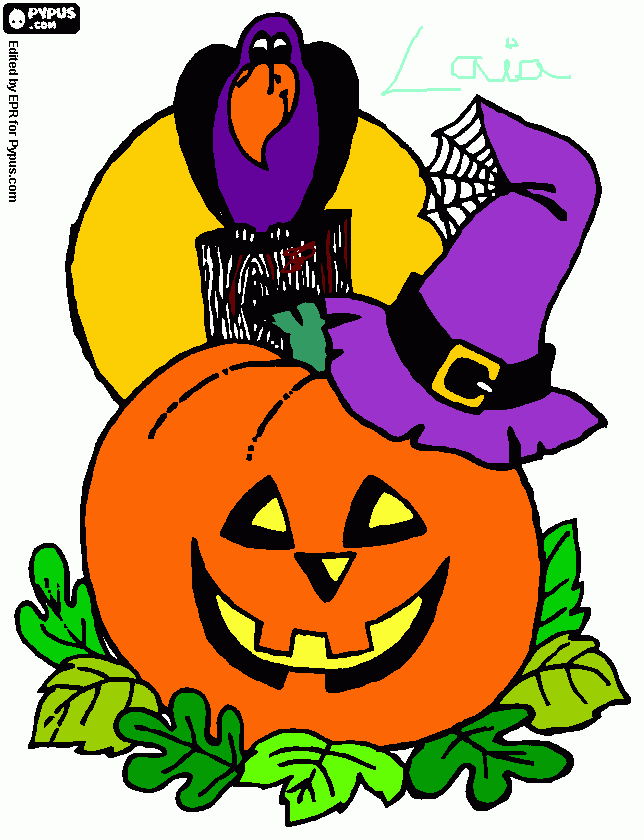 jajaja halloween para colorear